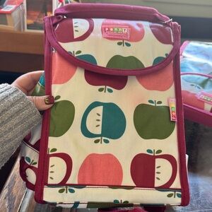 Penny Scallan Apple Print Lunch Backpack